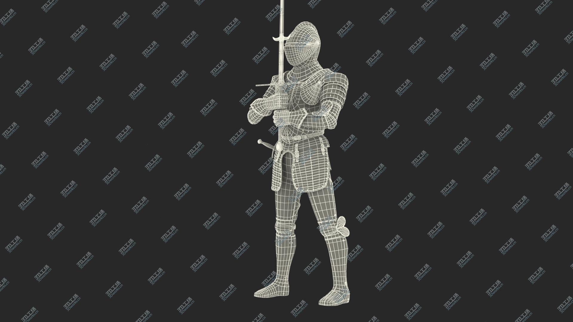 images/goods_img/20210313/Medieval Knight Plate Armor holding Zweihander 3D/5.jpg